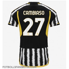 Juventus Andrea Cambiaso #27 Replika Hemmatröja 2023-24 Kortärmad